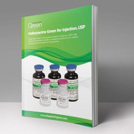 ICG product brochure from Diagnostic Green