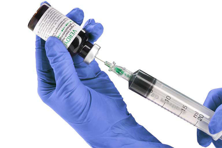 diagnostic-green-verdye-injection